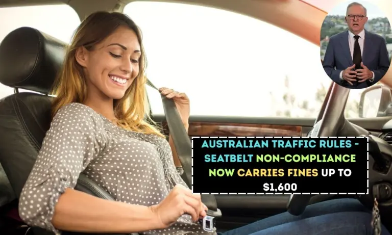 Australia Traffic Rules Seatbelt